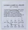 HG Tapered Leader all-round - 0x